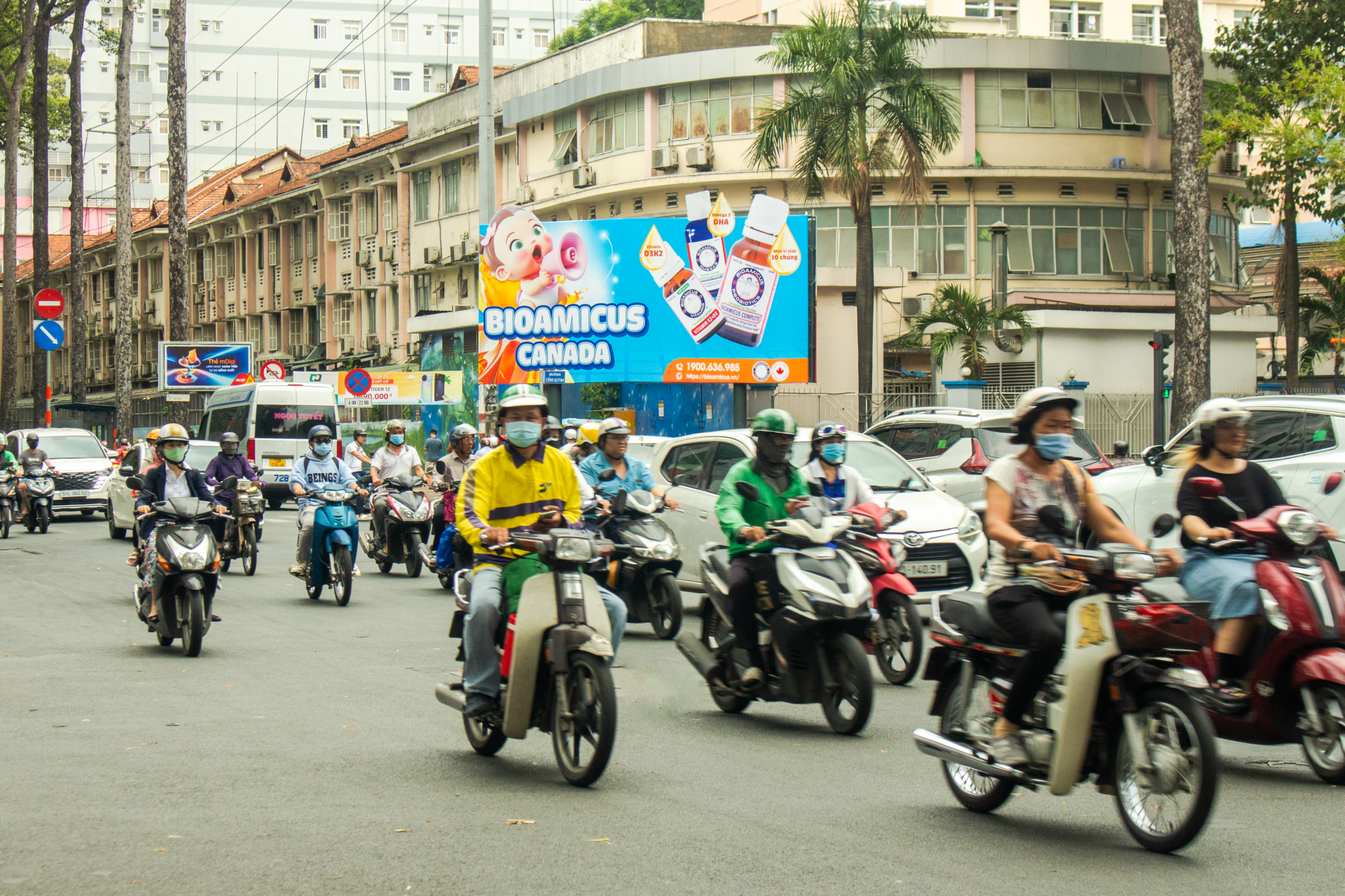 Billboard Ngã 3 Nguyễn Thị Minh Khai – Cống Quỳnh, Q.1
