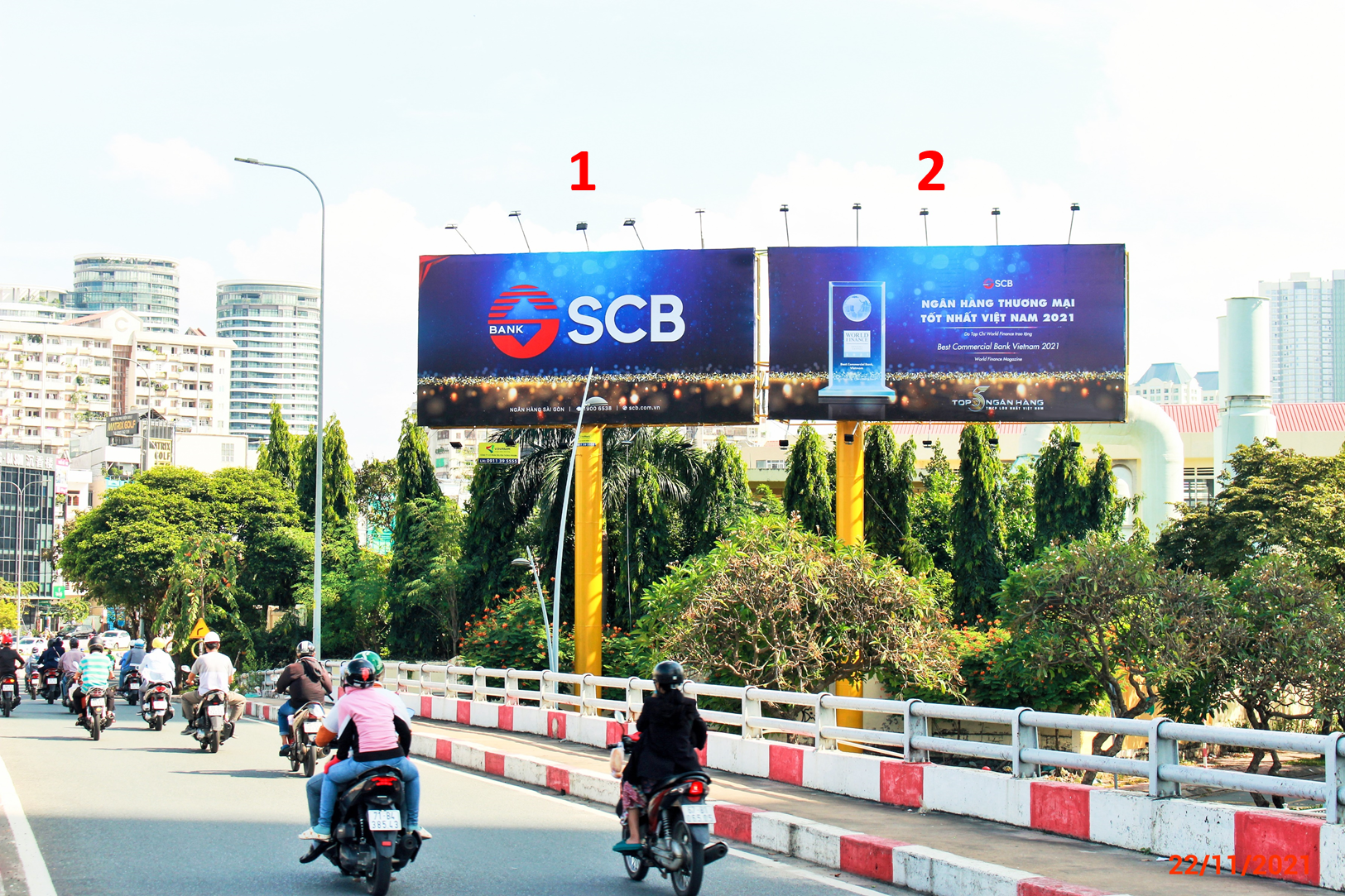 Billboard Chân cầu Nguyễn Hữu Cảnh (bảng số 2)