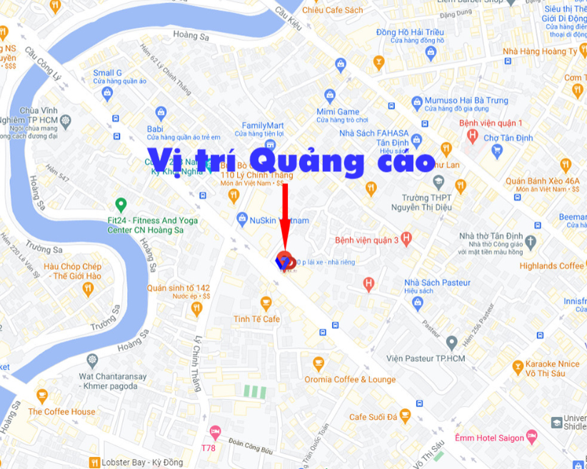 Bản đồ vị trí Ngã tư Nam Kỳ Khởi Nghĩa và Lý Chính Thắng