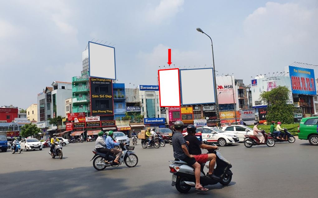 Bảng quảng cáo ngoài trời 516 – 518 Nguyễn Thị Minh Khai, quận 3, Hồ Chí Minh
