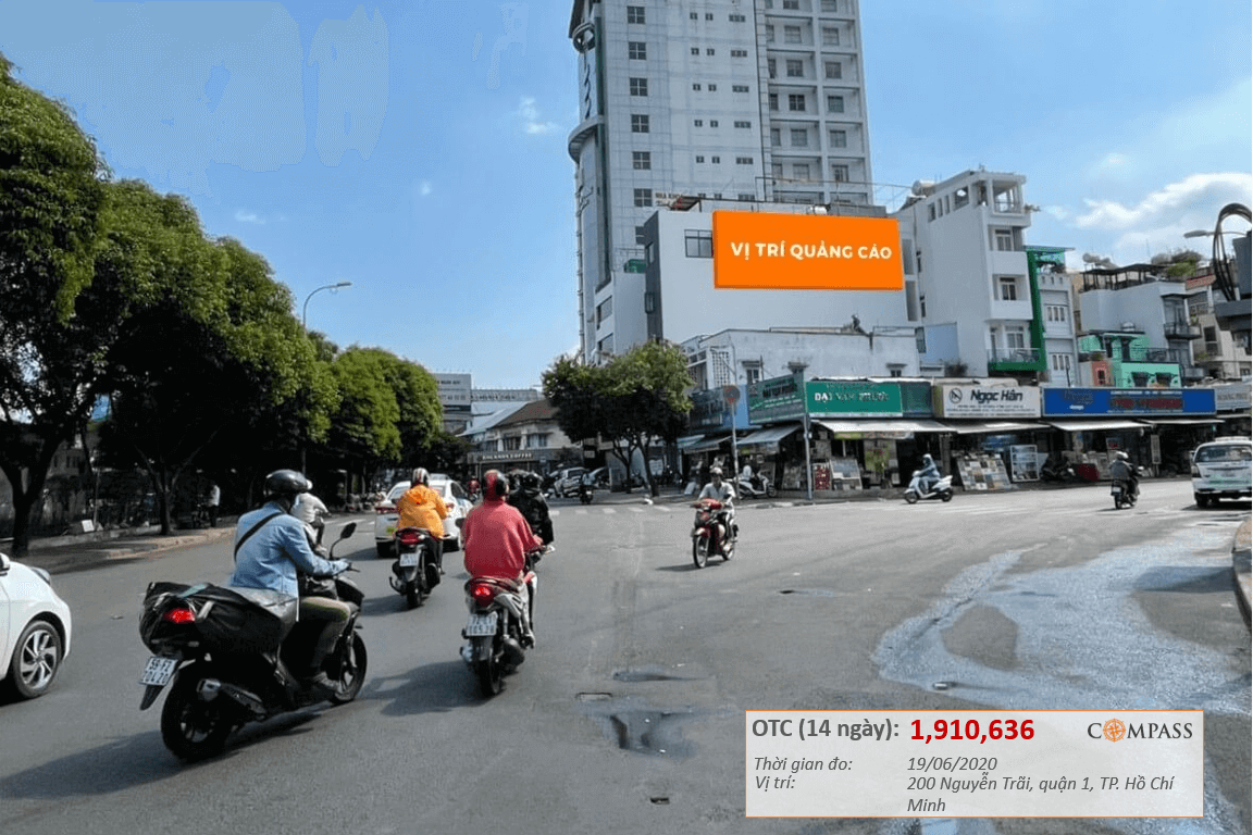 Bảng quảng cáo ngoài trời 200 Lê Lai, Quận 1, Hồ Chí Minh