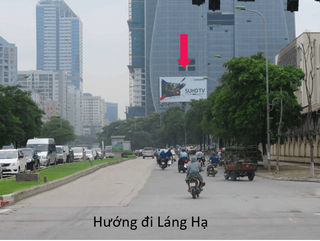 Bảng quảng cáo ngoài trời Ngã tư Lê Văn Lương – Hoàng Minh Giám, quận Thanh Xuân, Hà Nội