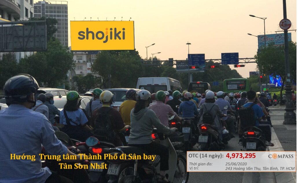 Bảng quảng cáo ngoài trời 243 Hoàng Văn Thụ, quận Tân Bình, Hồ Chí Minh