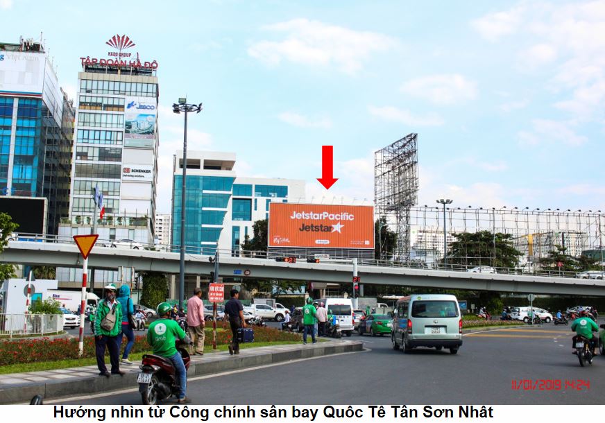 Bảng quảng cáo ngoài trời 60C Trường Sơn, quận Tân Bình, Hồ Chí Minh