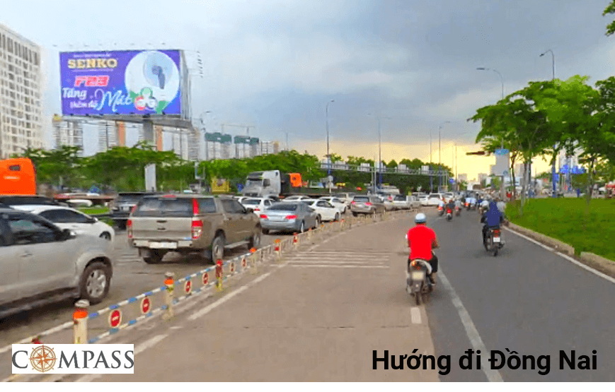 Bảng quảng cáo ngoài trời cao tốc Long Thành, An Phú, quận 2, Hồ Chí Minh