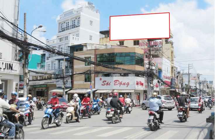 Bảng quảng cáo ngoài trời 535 Cách Mạng Tháng 8, quận 10, Hồ Chí Minh