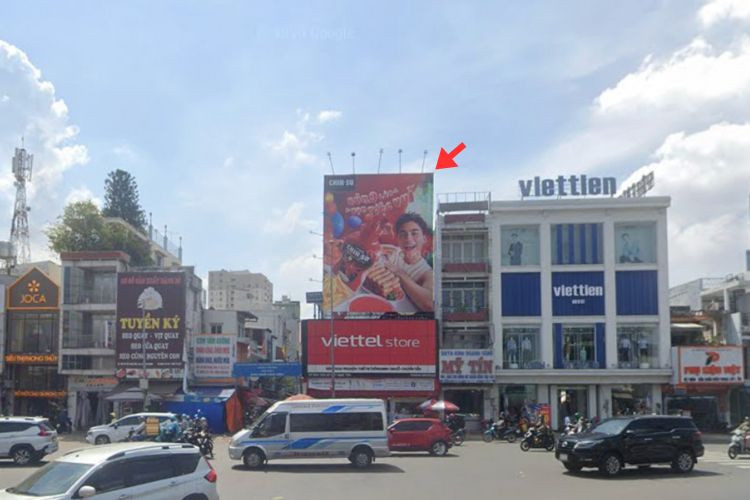 1 bảng quảng cáo ốp tường tại 304 Xô Viết Nghệ Tĩnh, Phường Thạnh Mỹ Tây, TP. Hồ Chí Minh