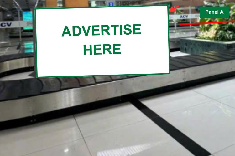 2 Bảng hộp đèn trên băng chuyền số 03, khu vực cách ly Ga đến Quốc Tế, Sân bay Quốc tế Phú Quốc