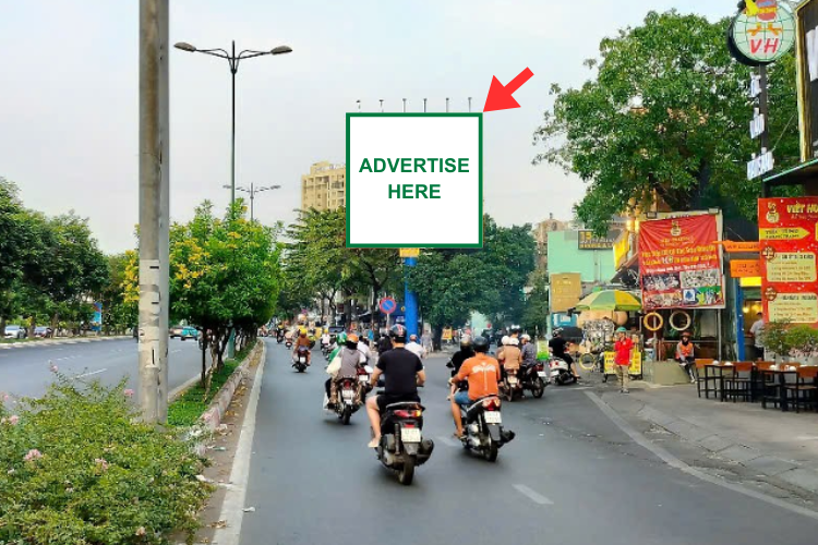 1 bảng quảng cáo trụ đơn tại 24 Phạm Văn Đồng, phường Hạnh Thông, Thành phố Hồ Chí Minh